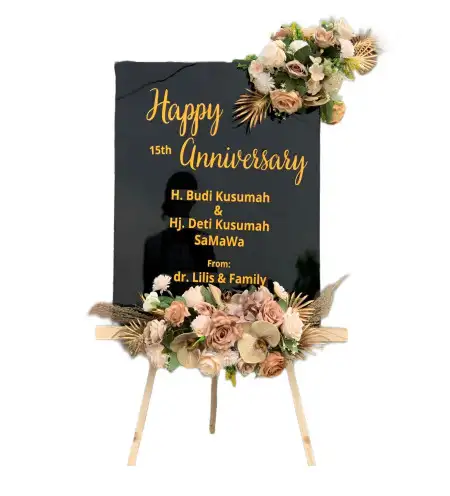 Papan Bunga Akrilik Sawotratap