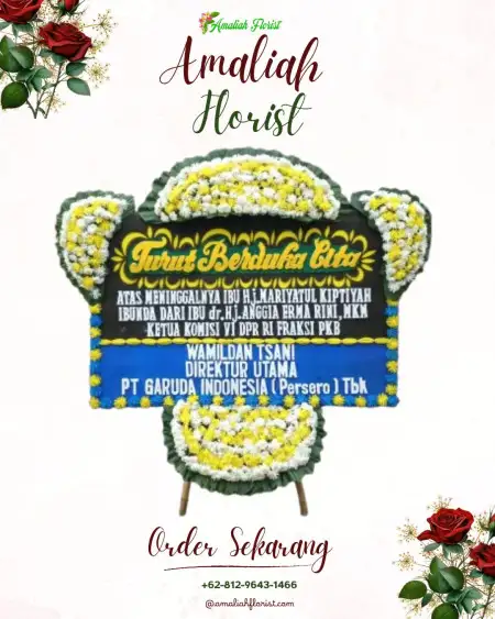 Papan Bunga Duka Sawotratap
